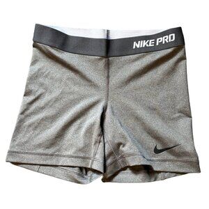 Nike Pro Gray Running Shorts - S